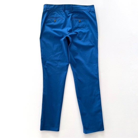 Vince Straight Leg Tuxedo Stripe Ankle Pants in Blue Size 8 - Picture 3 of 12